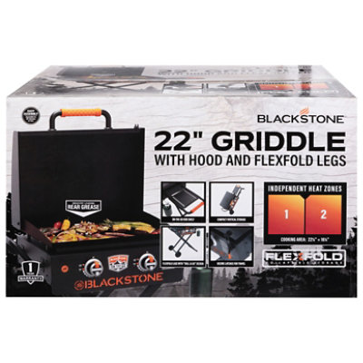Blackstone 2 Burner Folding Griddle - 22 Inch - Image 1