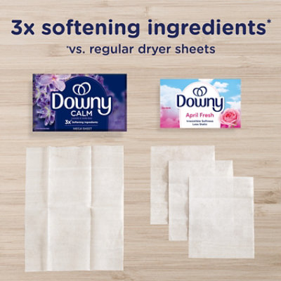 Downy Infusions Mega Sheet Dryer Sheets Calm Lavender & Vanilla Bean - 50 Ct. - 50 CT - Image 4