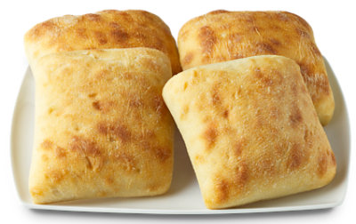 Artisan Ciabatta Rolls 4 Count - Each - Image 1