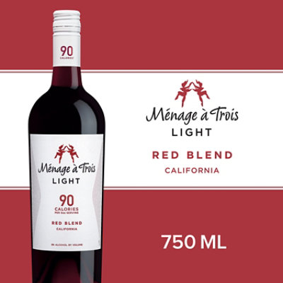 Menage a Trois California Red Blend Wine Bottle 750 Ml randalls