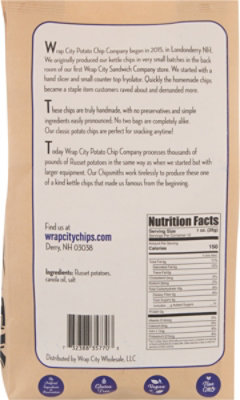 Wrap City Potato Chips Just The Salt 12oz - 12 OZ - Image 6
