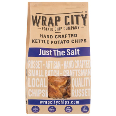 Wrap City Potato Chips Just The Salt 12oz - 12 OZ - Image 2