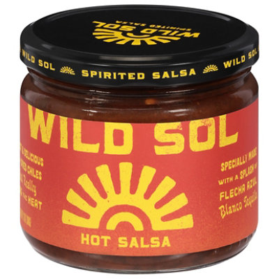 Wild Sol Salsa Hot - 11 OZ