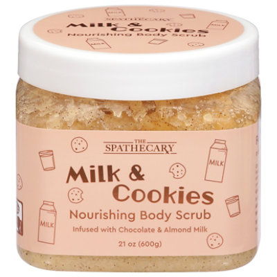 Spathecary Milk & Cookies Nourishing Body Scrub - 21 OZ - Image 3