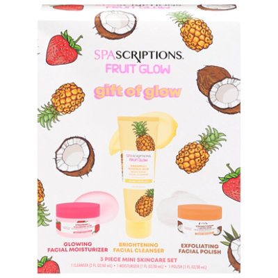 Global Beauty Spascriptions Fruit Glow Gift Of Glow 3 Pc Set - 3 CT - Image 3