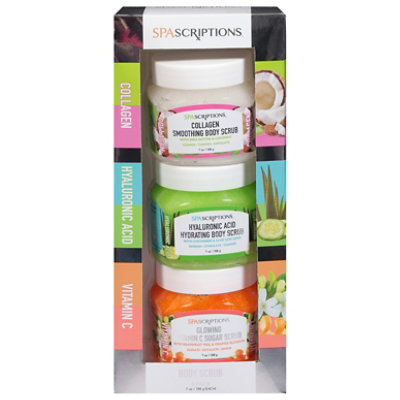 Spascriptions Body Refresh Exfoliating Scrub Set - 3 CT - Image 3