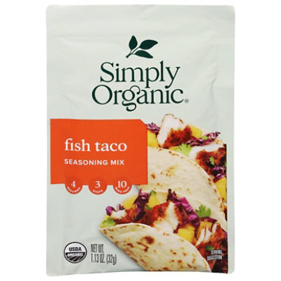 Simply Organic Fish Taco Mix - 1 OZ - Image 3