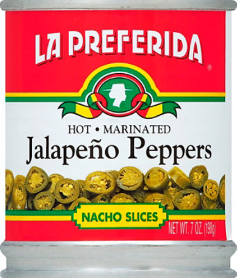 La Preferida Hot Jalapeno Peppers - 7 OZ - Image 2