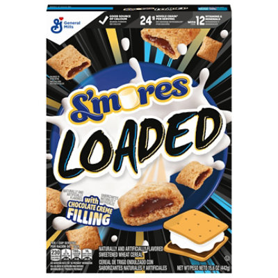 General Mills Loaded S'mores Breakfast Cereal - 15.6 OZ