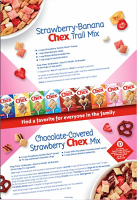 Chex Strawberry Vanilla Cereal 12.4 Ounce - 12.4 OZ - Image 6