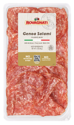 Paolo Rovagnati Salame Genoa Classic Mild - 3 OZ - Image 1