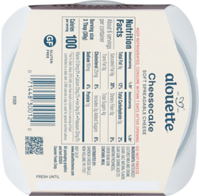 Alouette Cheesecake Cheese Spread - 6.5 OZ - Image 6