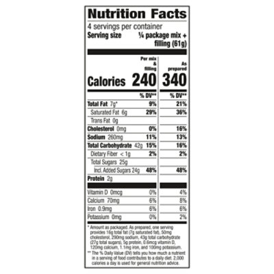 Bc Petite Sponge Cake Kit 8/8.6 Oz - 8.6 OZ - Image 3