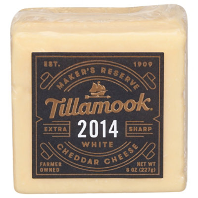 Tillamook Makers Reserve 2014 Extra Sharp White Cheddar - 8 OZ - Image 2