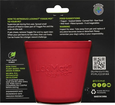 Lickimat Yoggie Pot Pink - EA - Image 4