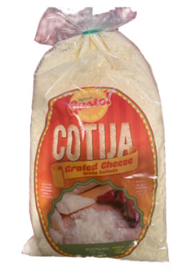 Que Gusto Grated Cotija Cheese - 12 OZ - Image 1