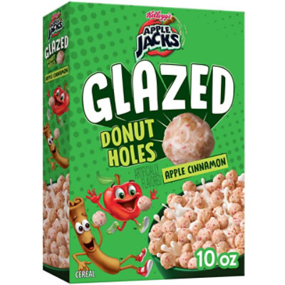 Kellogg's Apple Jacks Cereal Glazed Donut Holes 10oz - 10 OZ - Image 1