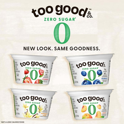 Too Good Greek Yogurt Zero Sugar Peach 5.3oz - 5.3 OZ - Image 5