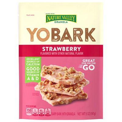 Yobark Strawberry Dairy Bark With Granola - 5 OZ - Image 1