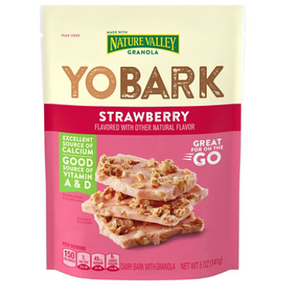 Yobark Strawberry Dairy Bark With Granola - 5 OZ - Image 1