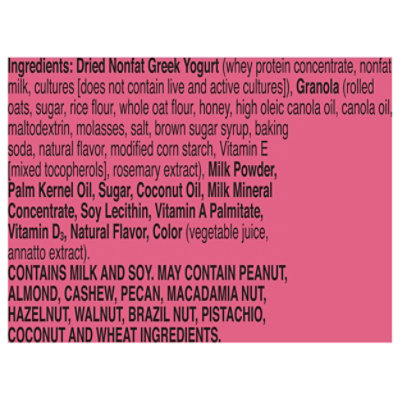 Yobark Strawberry Dairy Bark With Granola - 5 OZ - Image 4
