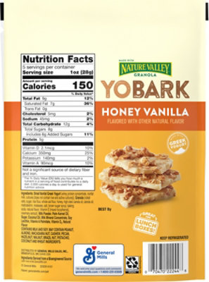 Yobark Honey Vanilla Dairy Bark With Granola - 5 OZ - Image 5