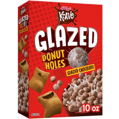 Kellogg's Krave Cereal Glazed Donut Holes 10oz - 10 OZ - Image 1