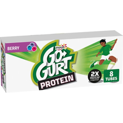 Go-gurt Protein Berry Yogurt Tubes 8 Count - 16 Oz - Image 2
