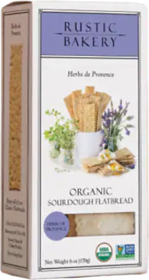 Rustic Bakery Herbs De Provence Flatbreads - 6 OZ