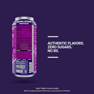 Ghost Energy Welchs Grape 16fz - 16 FZ - Image 2