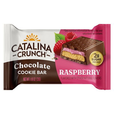 Catalina Crunch Bar Chocolate Cookie Raspberry - 1.16 OZ - Image 2