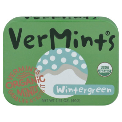 Vermints Candy Wintergreen Organic - 1.41 OZ - Image 3