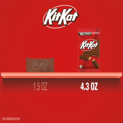 Kit Kat Crisp Wafers In Milk Chocolate X-large Bar - 4.3 OZ - Image 5