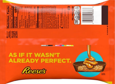 Reeses Milk Chocolate Peanut Butter Cup With Caramel Snack Size Bar Laydown Bag - 9.9 OZ - Image 5