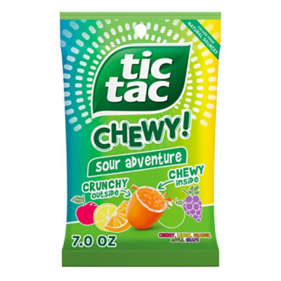 Tic Tac Chewy! Sour Adventure Candy - 7 Oz