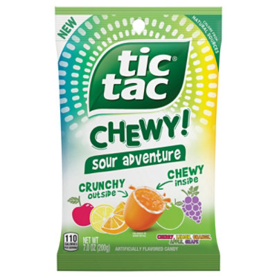 Tic Tac Chewy Sour Adventure Flavored Candy 7oz - 7 OZ - Image 3