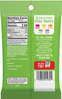 Tic Tac Chewy Sour Adventure Flavored Candy 7oz - 7 OZ - Image 6