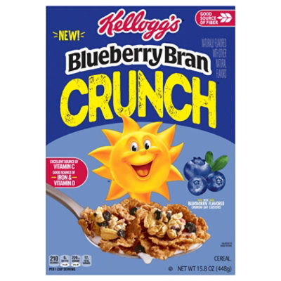 Kllgg Raisin Bran Cereal Blueberry Br - 15.8 OZ - Image 4