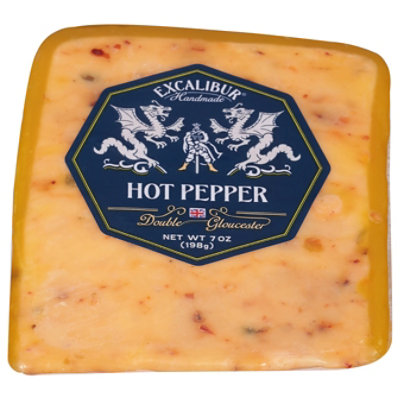 Excalibur Hot Pepper Double Gloucester Ew - 7 OZ - Image 1