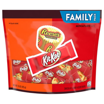 Assortment Kit Kat And Reese Peanut Butter Cups - 15 OZ - Image 1