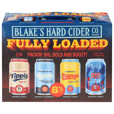 Blakes Fully Loaded Imperial Cider Variety 12pk In Cans - 12-12FZ - Image 1