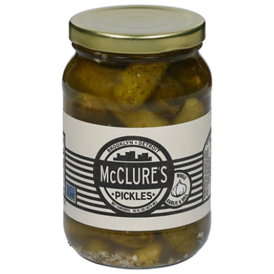 Mcclures Garlic Dill Whole Ngmo - 16 OZ - Image 1