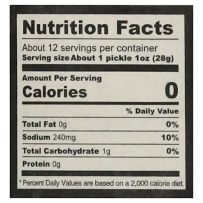 Mcclures Garlic Dill Whole Ngmo - 16 OZ - Image 3