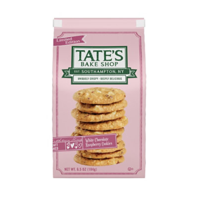 Tates Cookies White Chocolate Raspberry - 6.5 Oz - Image 1