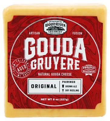 Wood River Gouda Gruyere - 8 OZ