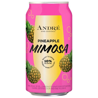 Andre Pineapple Mimosa Can 375 Ml Wine - 375 ML - Image 4