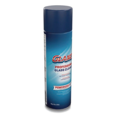 Diversey Glance Powerized Glass and Surface Cleaner, Ammonia Scent, 19 oz Aerosol Spray, 12/Carton - Image 3