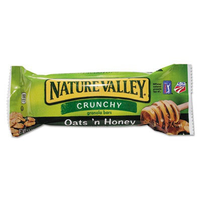 Nature Valley Granola Bars, Oats'n Honey Cereal, 1.5 oz Bar, 18/Box - Image 1
