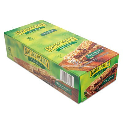 Nature Valley Granola Bars, Oats'n Honey Cereal, 1.5 oz Bar, 18/Box - Image 4