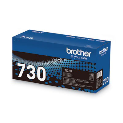 Brother TN730 Toner, 1,200 Page-Yield, Black - Image 3